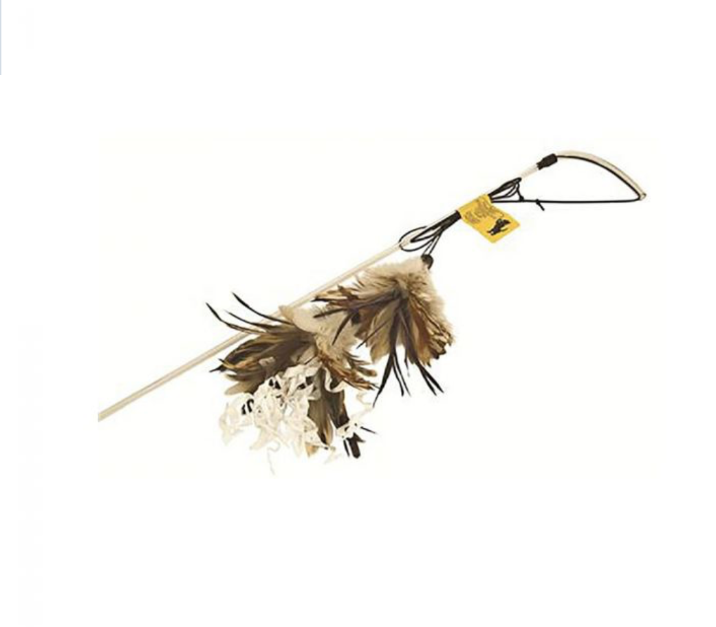 Vee Purrfect Crunchy Feather Cat Toy