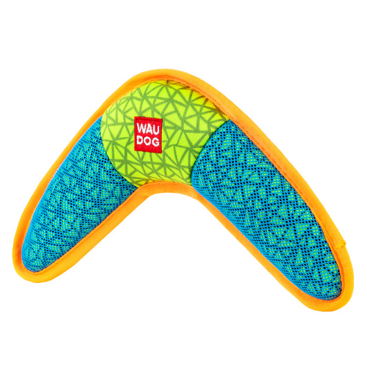 Waudog Boomerang Fun Dog Toy - Blue