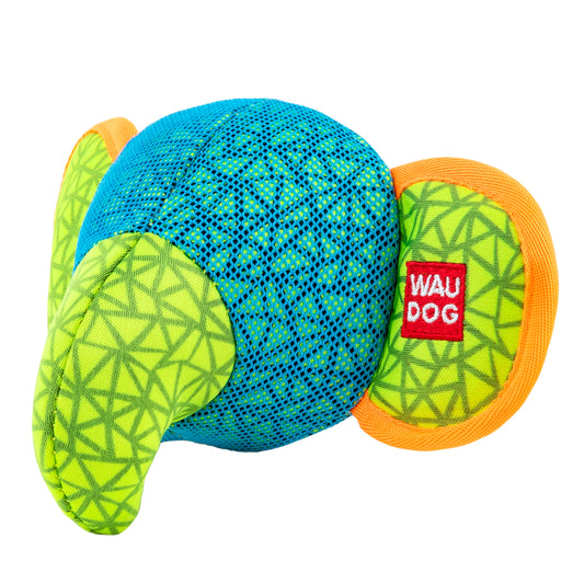 Waudog Elephant Fun Dog Toy - Blue