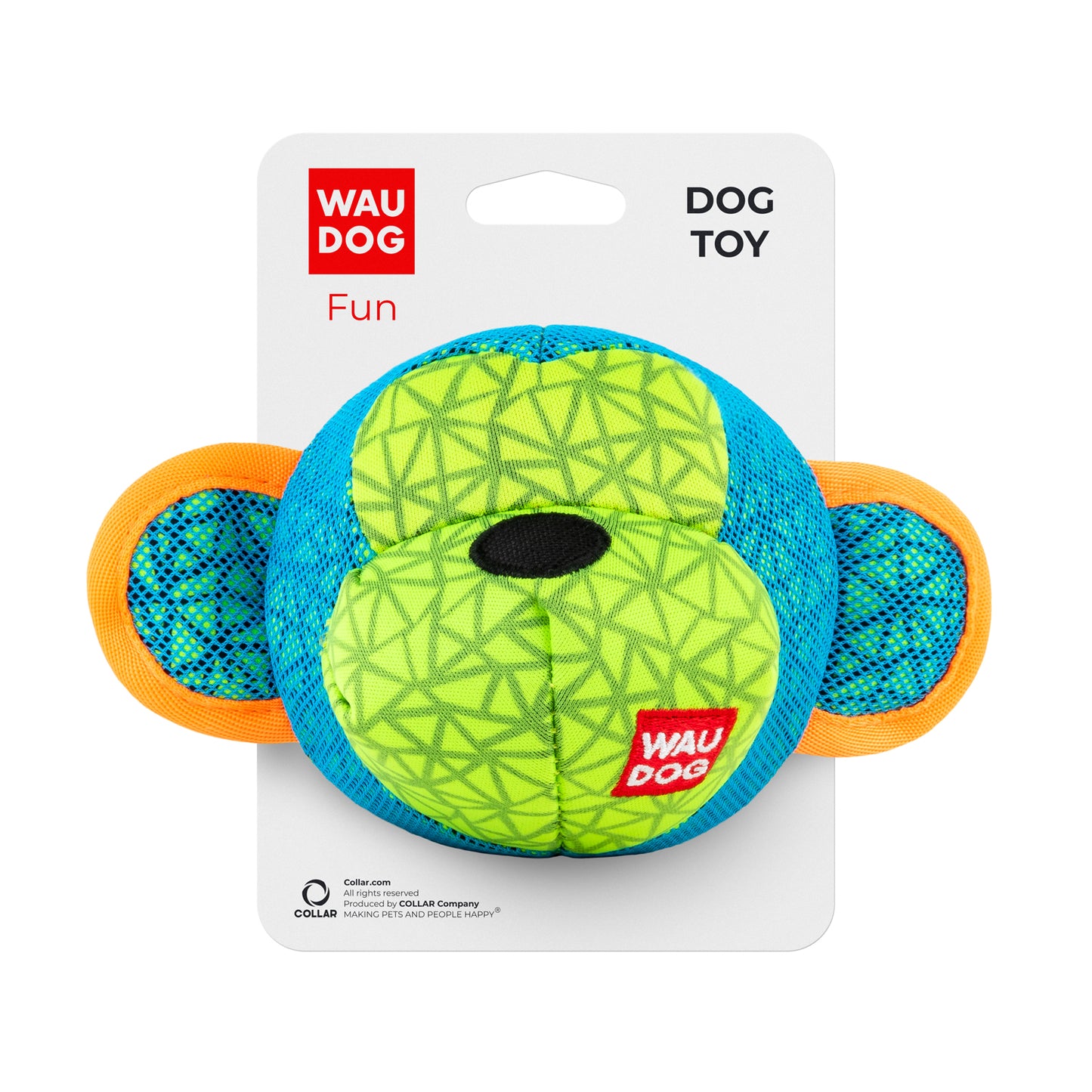 Waudog Monkey Fun Dog Toy - Blue