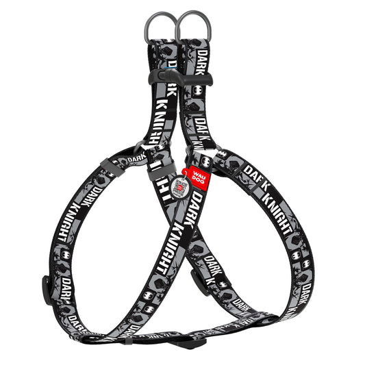 Waudog Nylon Dog Harness - Dark Knight - Plastic Buckle - M