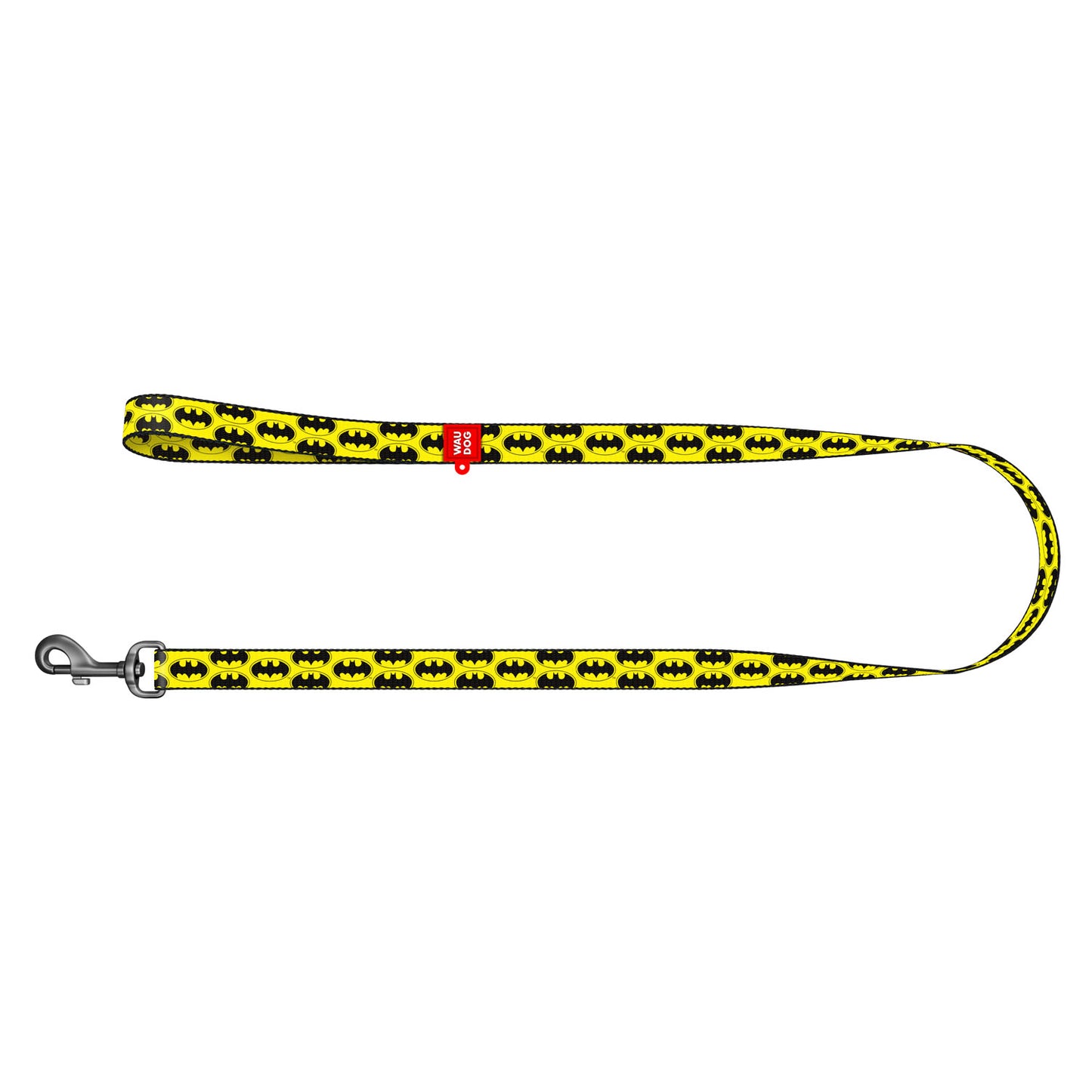 Waudog Nylon Dog Leash - Batman Logo - S