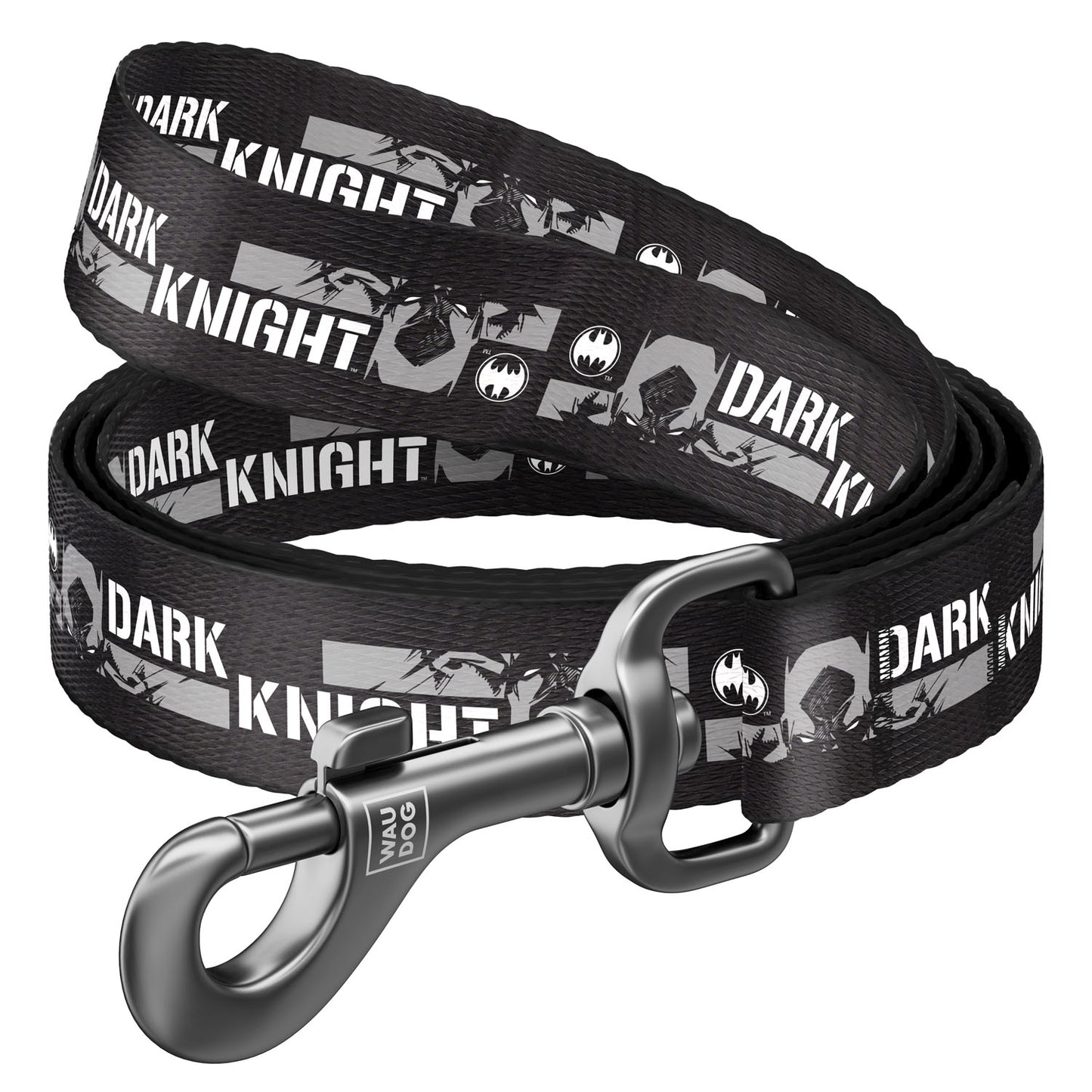 Waudog Nylon Dog Leash - Dark Knight - S