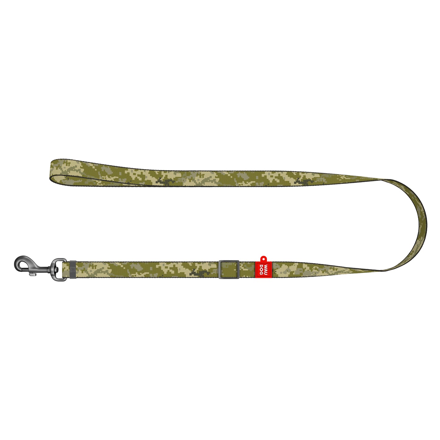 Waudog Nylon Dog Leash - Military - L