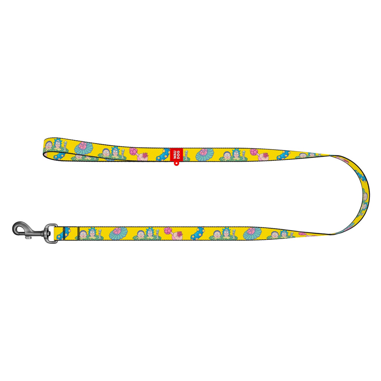 Waudog Nylon Dog Leash - Rick and Morty 1 - S