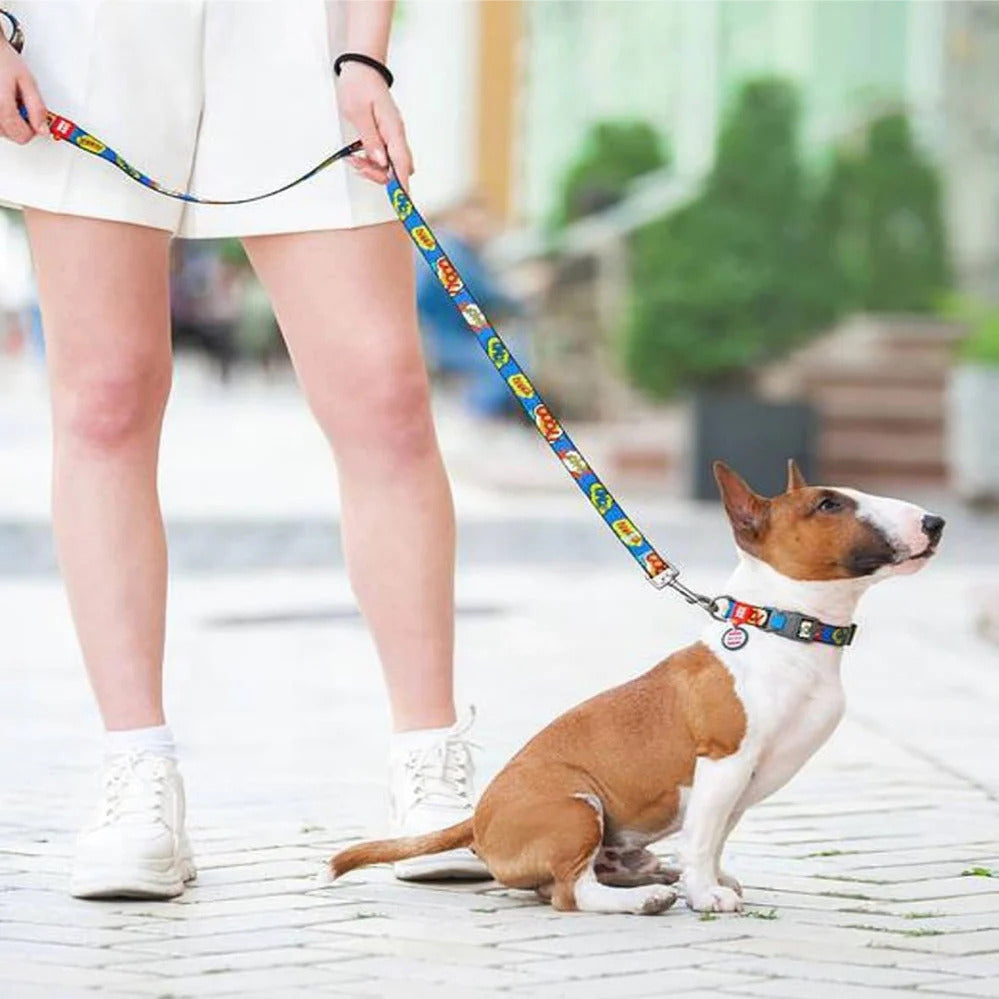 Waudog Nylon Dog Leash - WOW - L