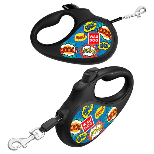 Waudog Retractable Dog Leash - WOW - L