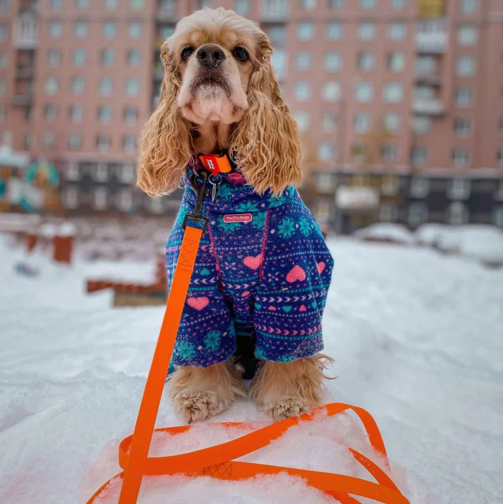 Waudog Waterproof Dog Leash - M - Orange