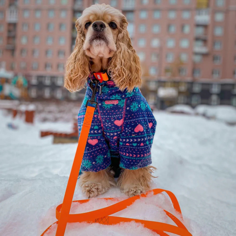Waudog Waterproof Dog Leash - S - Orange