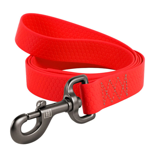Waudog Waterproof Dog Leash - XXL - Red