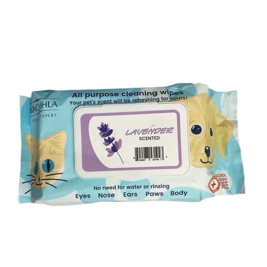 Macushla Pet Wipes - Lavender